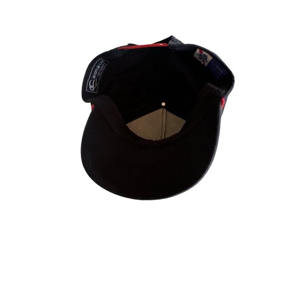 Pabst Blue Ribbon Adjustable Black Snapback Hat "Outdoor Cap" - Picture 4 of 6